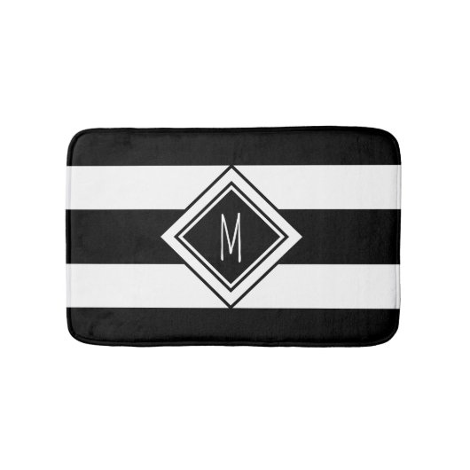 モノモダングラストライプム バスマット (正面)