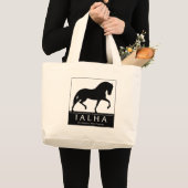 モノラル大きい ラージトートバッグ (正面(商品))