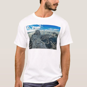 モノラル湖の青 Tシャツ