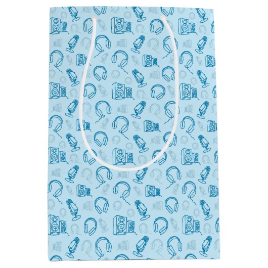 モノリン音響機器 ミディアムペーパーバッグ (正面)