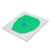 モノリーフイラストレーションセラミックタイル タイル (側面)