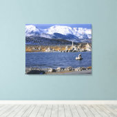 モノレイクトゥファ州自然保護区、 キャンバスプリント (インサイチュ (ウッドフロア))