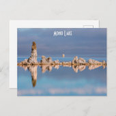 モノレイクリームストーン反射 ポストカード (正面/裏面)