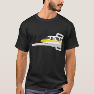 モノレールの黄色 Tシャツ