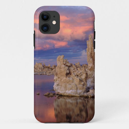 モノ湖のトゥファ Case-Mate iPhoneケース (裏面)