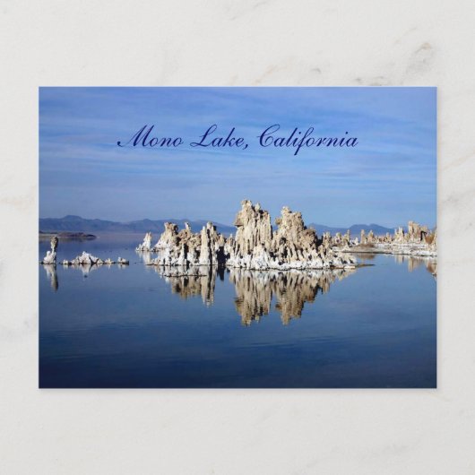 モノ湖, カリフォルニア州 ポストカード (正面)