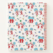 モノ1 モノ2 お祝い パターン ノートブック (裏面)