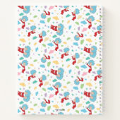 モノ1 モノ2 スイート モノ パターン ノートブック (裏面)