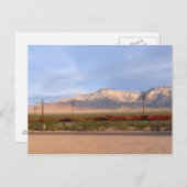 モハベ国立保存地域カリフォルニア ポストカード (正面/裏面)