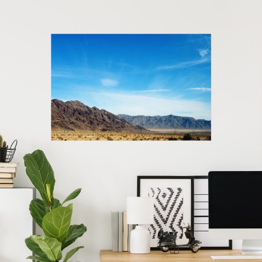 モハベ砂漠 ポスター (ホームオフィス)