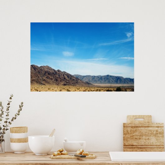 モハベ砂漠 ポスター (キッチン)