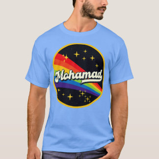 モハマッドレインボーイン宇宙ヴィンテージスタイル Tシャツ