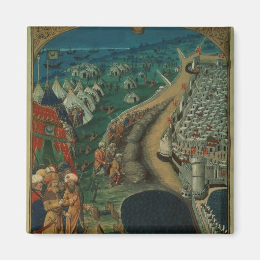 モハメッド2世主任顧問 マグネット (正面)