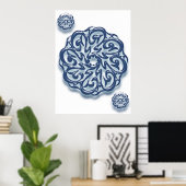 モハメッド（プフ）書道… ポスター (ホームオフィス)