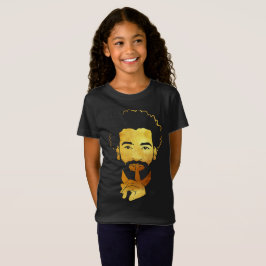 モハメド・サラー エジプトの王者のサッカー Tシャツ