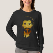 モハメド・サラー エジプトの王者のサッカー Tシャツ (正面)