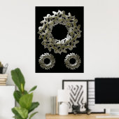 モハメド(プフ)書道… ポスター (ホームオフィス)