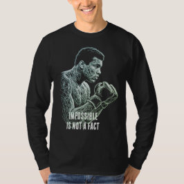 モハンマド・アリ - テキストを入力 Tシャツ