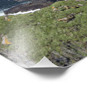 モハーとオブライエンの塔の風光明媚な崖 フォトプリント (角)