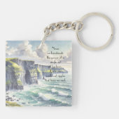 モハーの崖,アイルランドと引用文 キーホルダー (裏面)