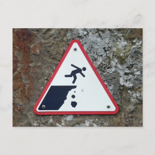 モハーの看板はがきの崖 ポストカード (正面)