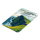 モハーアイルランドアイコニックなアイルランド海岸の崖 マグネット