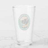 モハーアイルランドフローラ旅行芸術ヴィンテージの崖 タンブラーグラス (裏面)