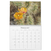 モハーベ2011年の色 カレンダー (2月 2027)