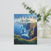 モハーヴィンテージ旅行の崖 ポストカード (スタンド正面)