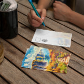 モハー・アイルランド水彩葉書の崖 招待状