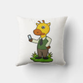 モバイルとのキリン クッション (裏面)