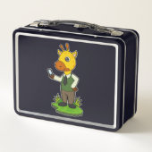 モバイルとのキリン メタルランチボックス (裏面)