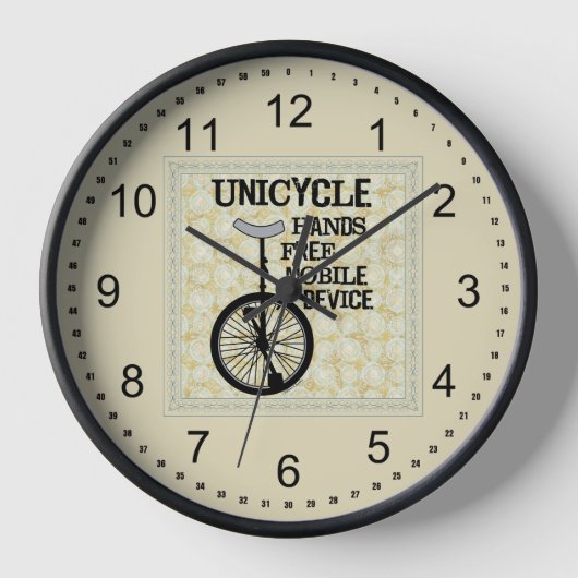 モバイルはっきりした機器 壁時計 (正面)