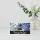 モバイルアプリロゴ | 暗号通貨 名刺 (スタンド正面)