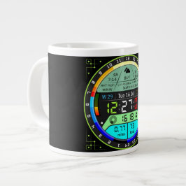 モバイルアプリ開発者インターフェースマグ ジャンボコーヒーマグカップ
