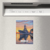 モバイルアラバマ旅行 マグネット (インサイチュ (食洗機))