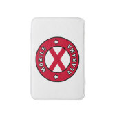 モバイルアラバマ バスマット (正面縦)