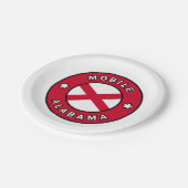 モバイルアラバマ ペーパープレート (アングル)