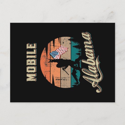 モバイルアラバマ ポストカード (正面)
