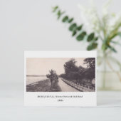 モバイルアラバマAL, Monroe Park 1900sヴィンテージ ポストカード (スタンド正面)