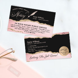 モバイルエレガント公証人・ローン契約代理店法 名刺