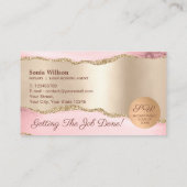 モバイルエレガント公証人・ローン契約代理店法 名刺 (裏面)