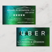 モバイルオンラインドライバー自動車 名刺 (正面/裏面)