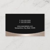 モバイルオートディテールマッスルカー車のウォッシュ 名刺 (裏面)