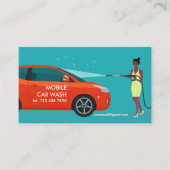 モバイルカーウォッシュ 名刺 (正面)
