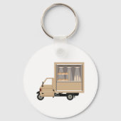 モバイルコーヒーファンビークルのキーチェーン キーホルダー (正面)