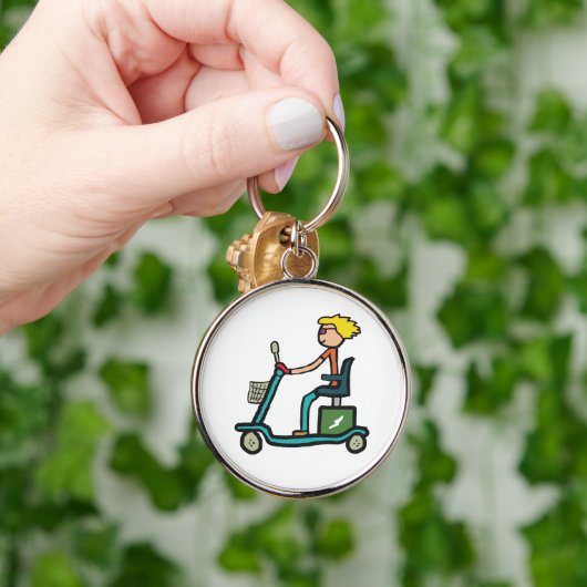 モバイルスクーター キーホルダー (手)