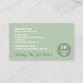 モバイルスタイリッシュ公証人・ローン契約代理店法 名刺 (裏面)