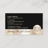 モバイルスタイリッシュ公証人・ローン契約代理店法 名刺 (裏面)