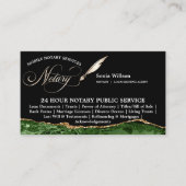 モバイルスタイリッシュ公証人・ローン契約代理店法 名刺 (正面)